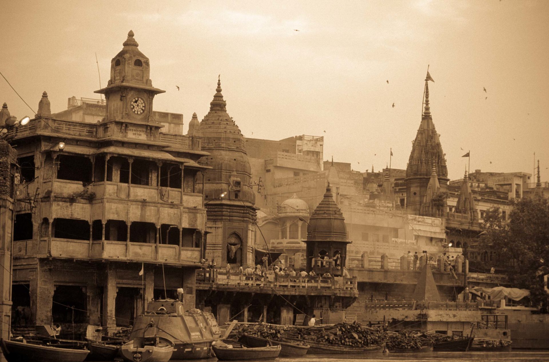 Manikarnika ghat, Bénarès © Philippe Pataud Célérier