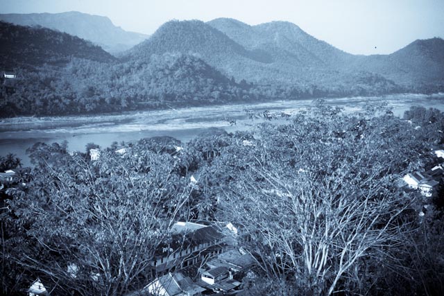 Vue du mont Phousi, Luang Prabang © ppc