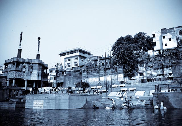 Bénarès, Harishchandra ghat © Philippe Pataud Célérier