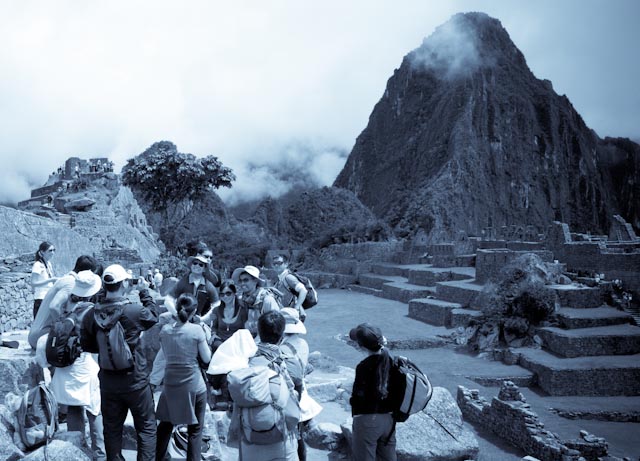 Machu Picchu, touristes © ppc