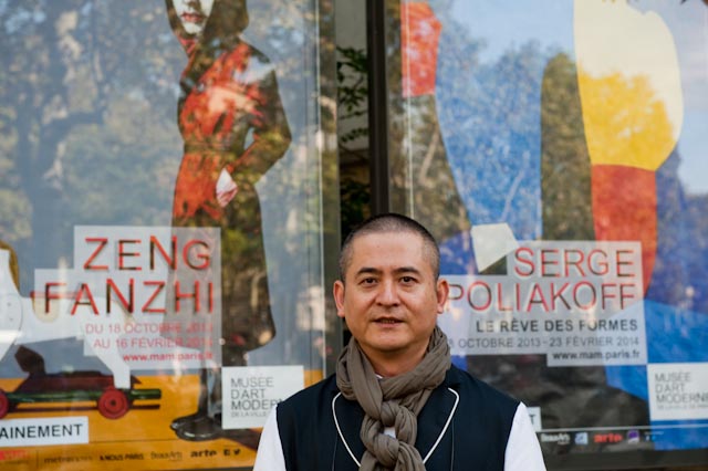 Zeng Fanzhi, Musée d'Art moderne - ville de Paris, 17 octobre 2013 © ppc