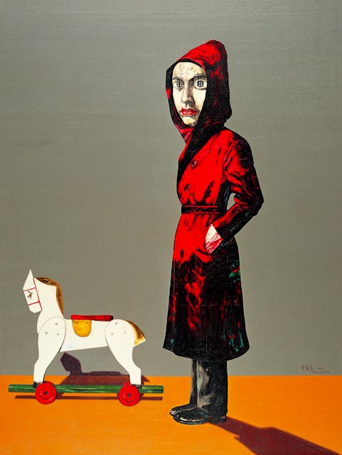 Zeng Fanzhi, Portrait, 2004, 200 X 150 cm © Zeng Fanzhi studio