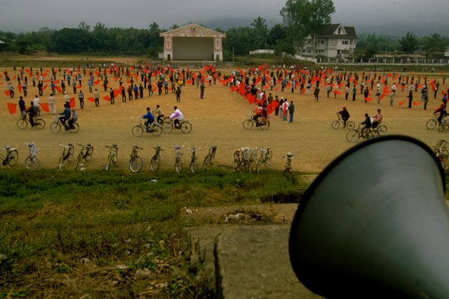 Exercices patriotiques, Ventiane, Laos