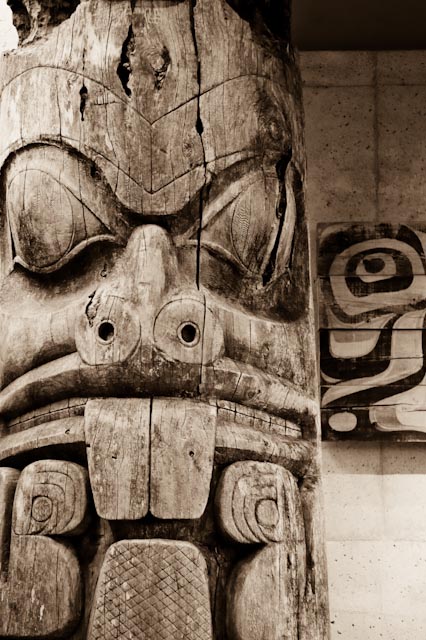 Haida, UBC museum of anthropology, Vancouver © ppc 