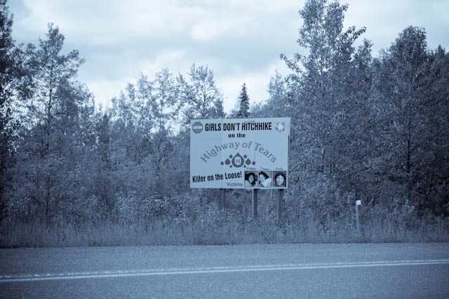 Highway of tears, Colombie britannique © Philippe Pataud Célérier