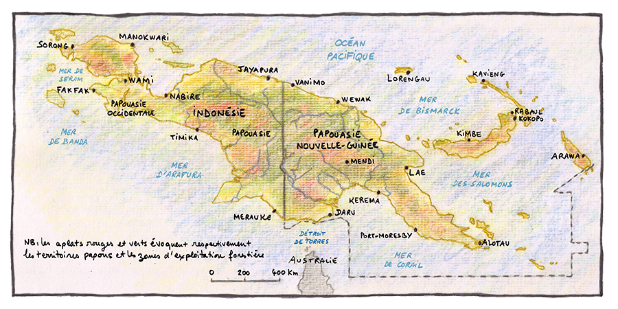 Nouvelle Guinée © Philippe Rekacewicz