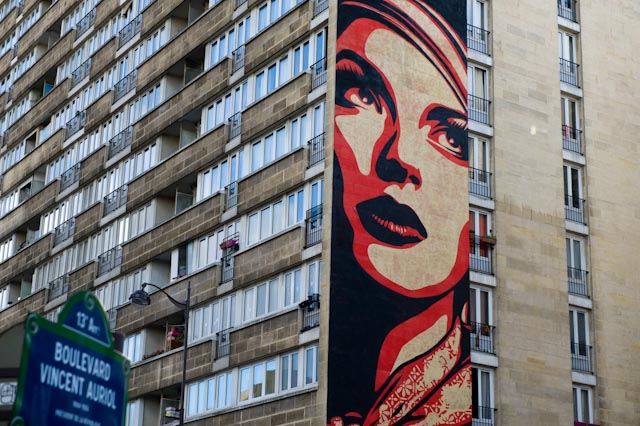 Shepard Fairey, 75013 © www.philippepataudcérier.com